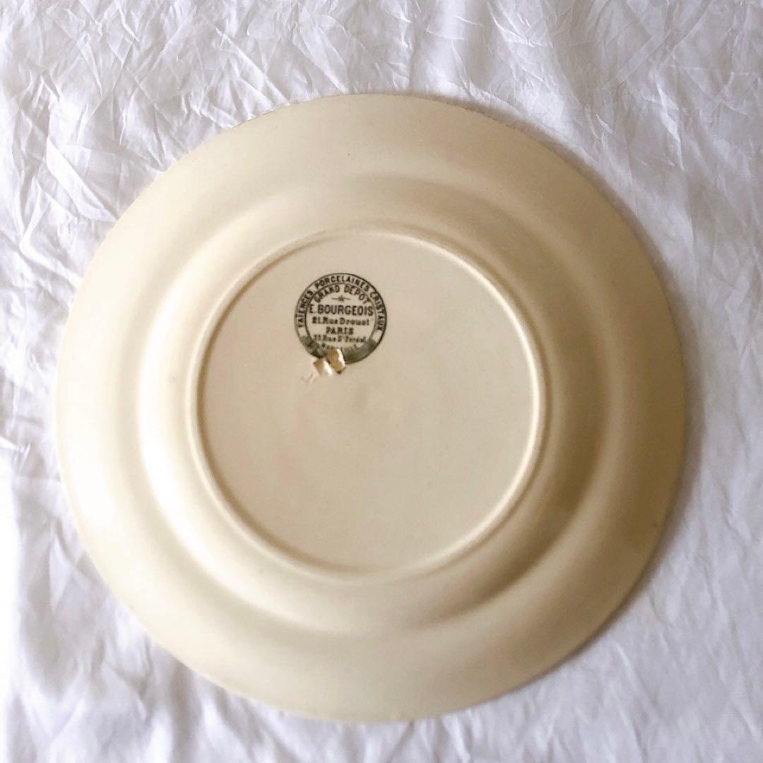 グランデポ　エミールブルジョワ　ディナープレート C フランスアンティーク食器