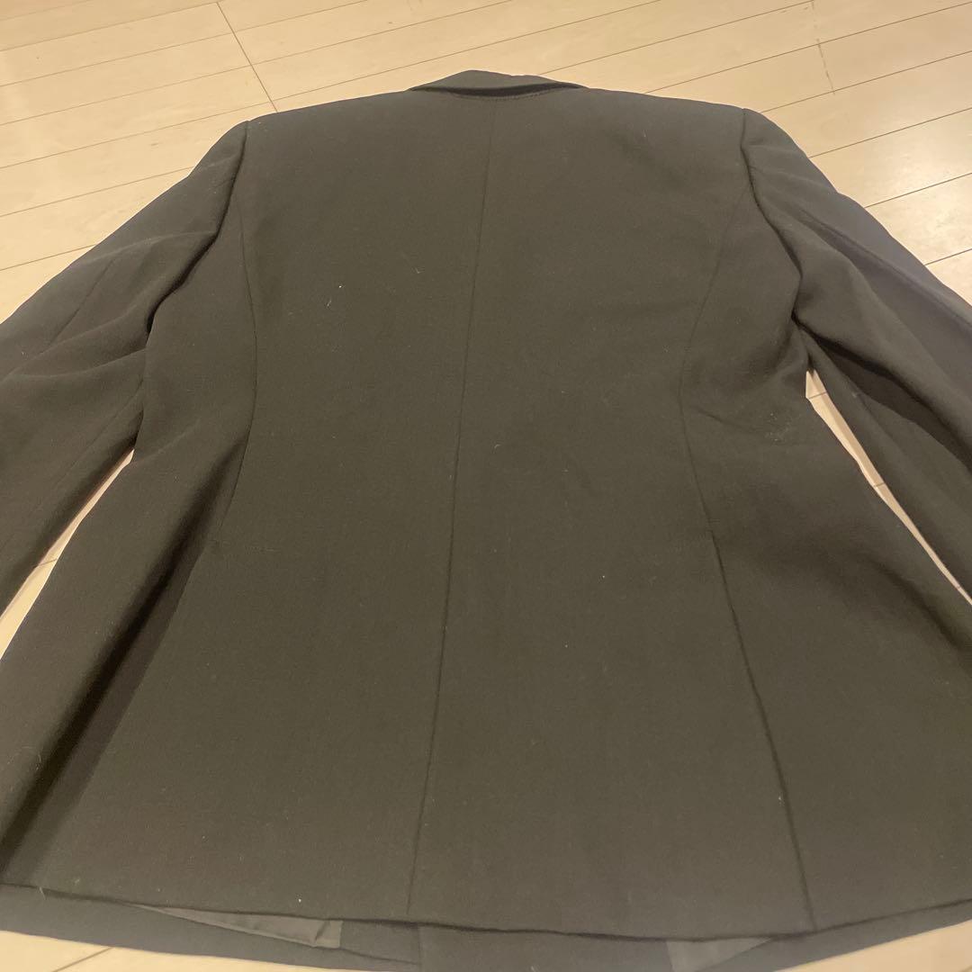 美品❤️Max Mara ダブルブレスト テーラードジャケット 黒　白タグ　L
