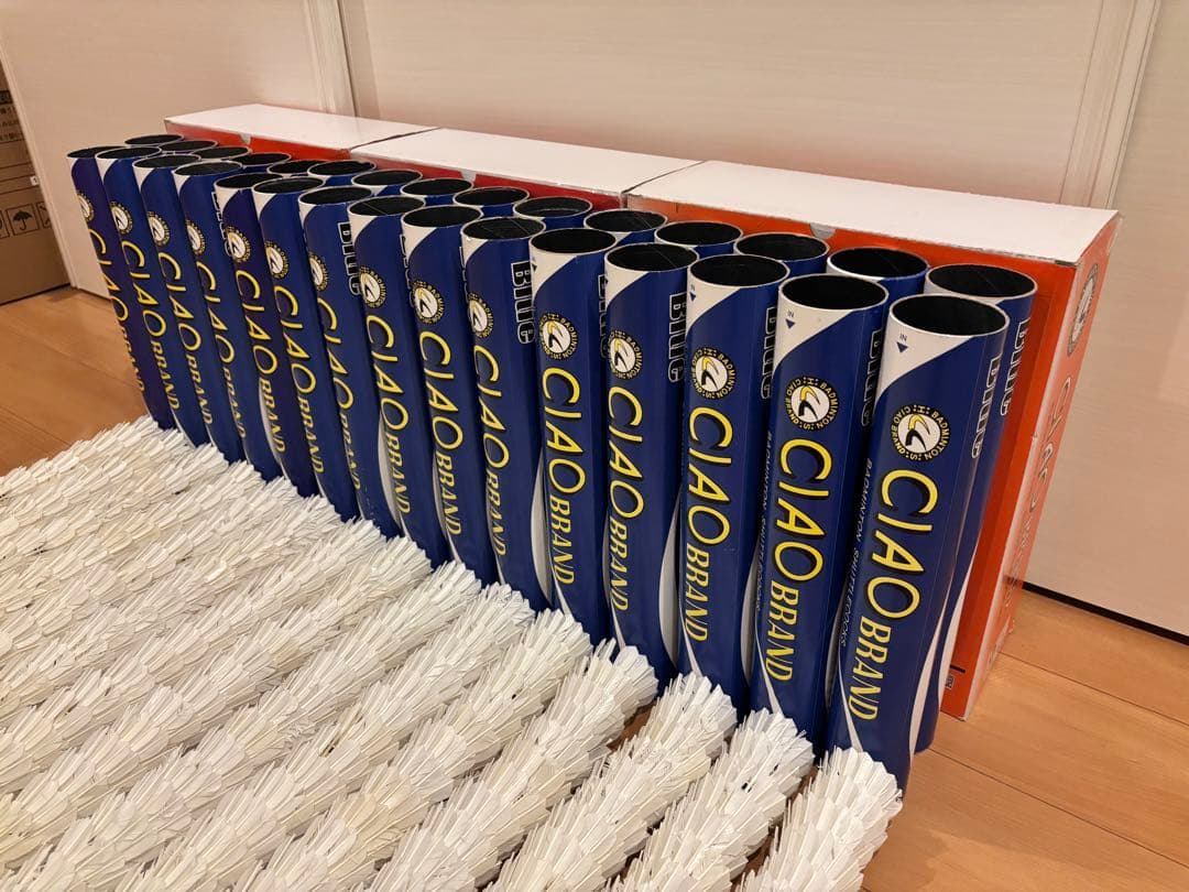 中古バドミントンシャトル　360個