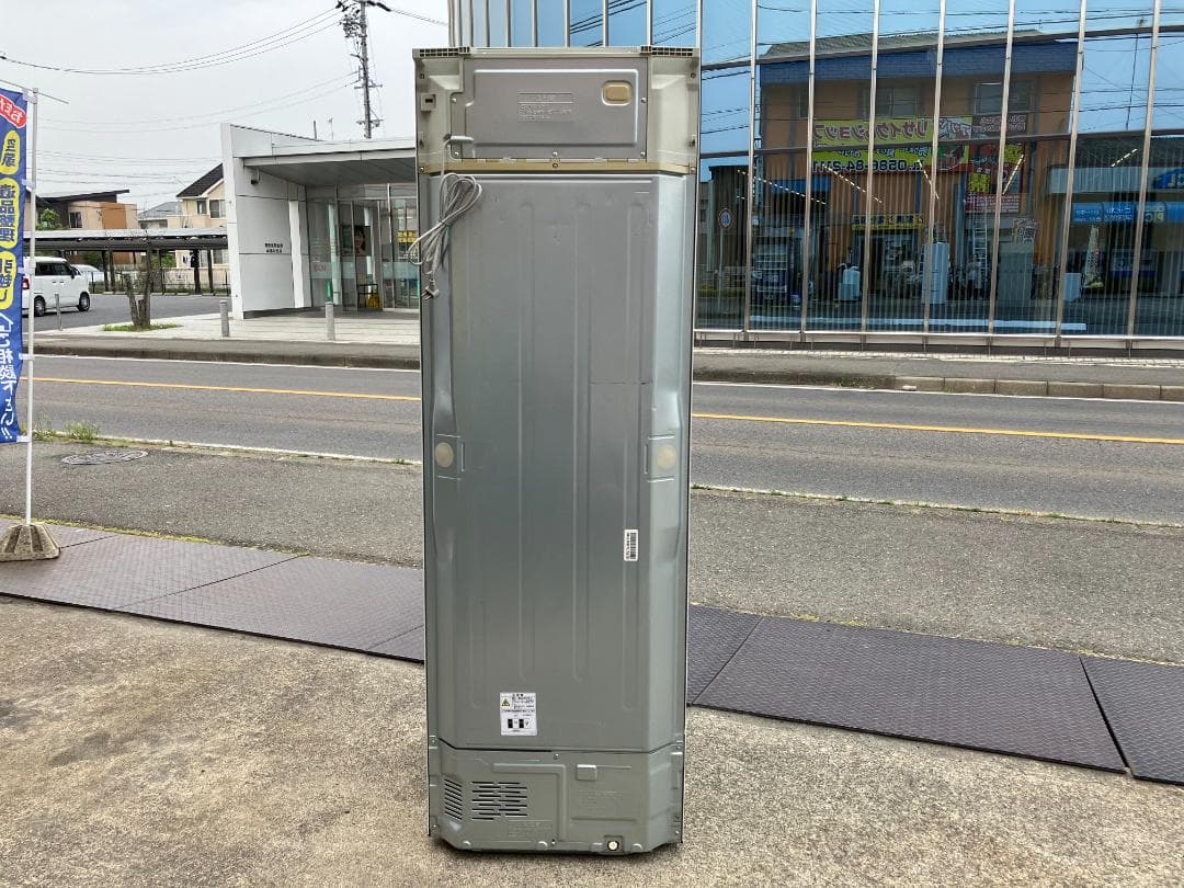 愛知岐阜/送料無料★東芝 410L冷蔵庫　GR-K41GXV(ZW)　17年製