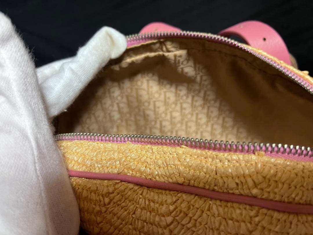 ディオールDior ガリアーノ リミテッドエディション かごバッグ レア 限定品