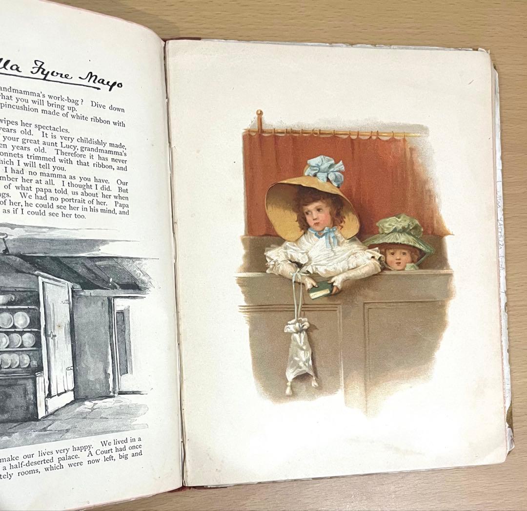 No.325 アンティーク 古書 洋書 絵本 ビクトリアン 児童書