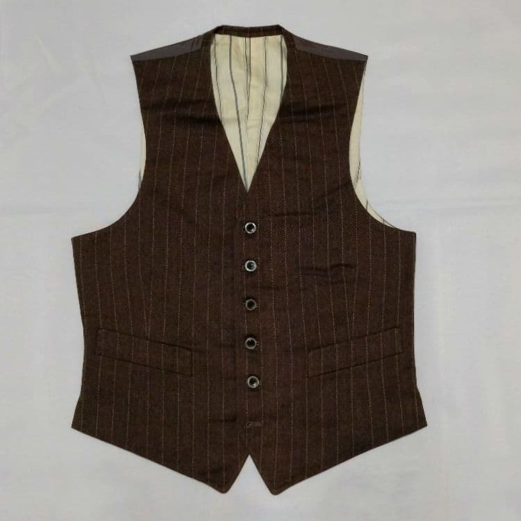 【70s】ビンテージ スリーピース ファッション・スーツ ブラウン 超希少！