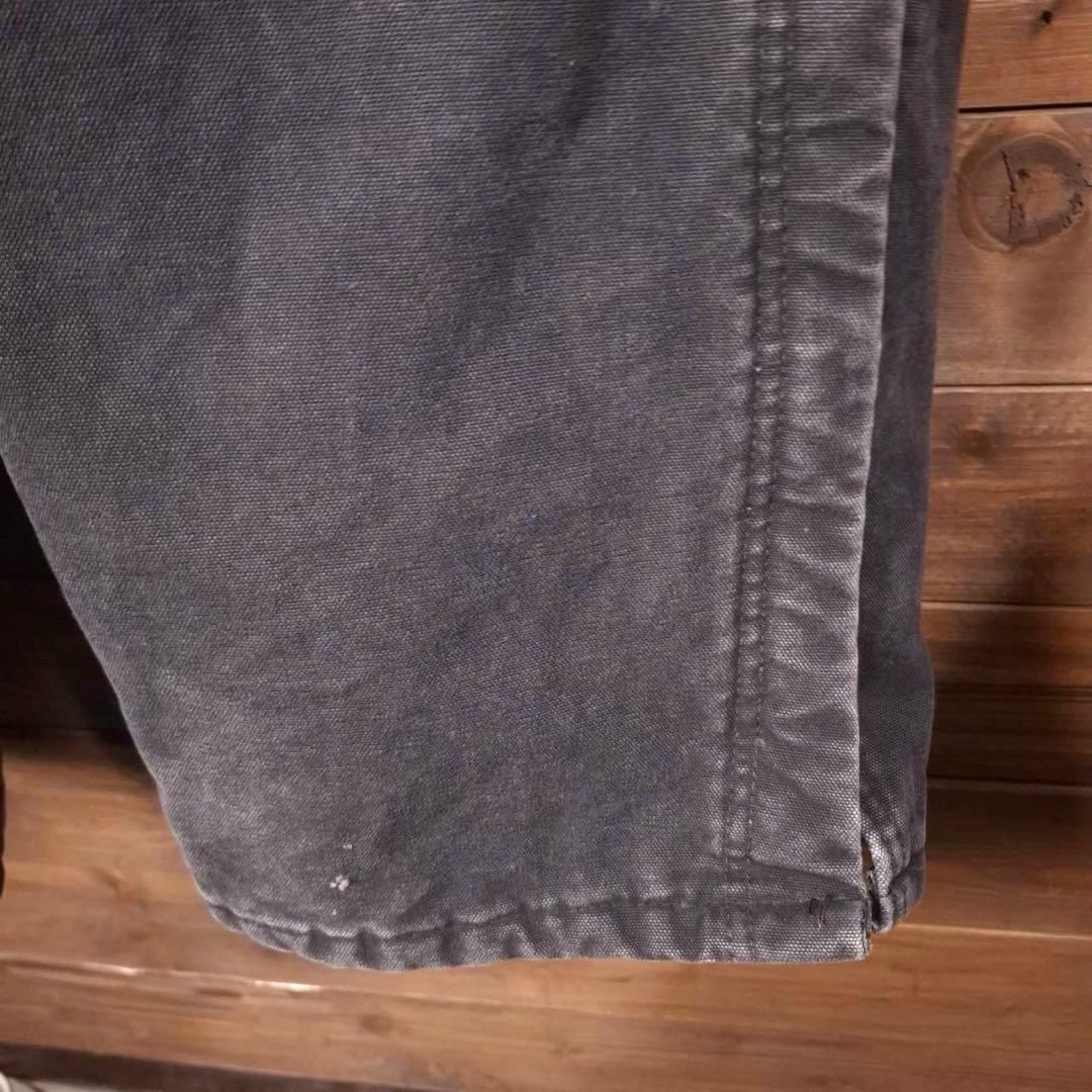 00s carhartt カーハート ダック地 ダブルニー オーバーオール 黒