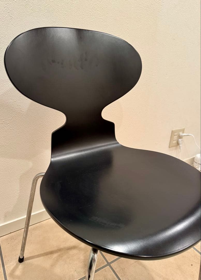 【正規品】フリッツハンセン アントチェア ブラック 4本脚（1/3)