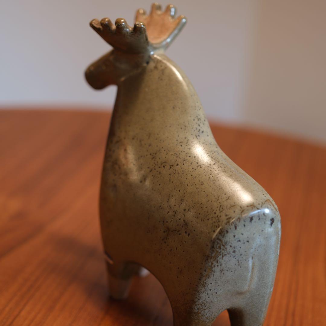 【ささ17】リサ・ラーソン 大きな動物園 ヘラジカ Lisa Larson