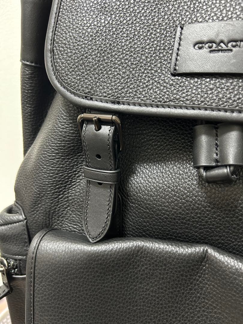 【新品未使用】COACH スプリント　バックパック 黒 CT015