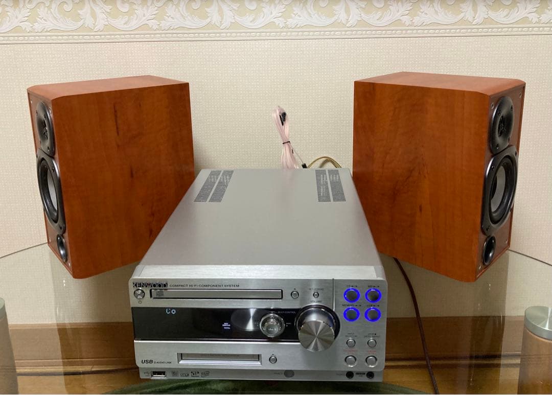 上級機ケンウッドHi-Fi コンポRD-UDA77・スピーカーUDA77【綺麗】