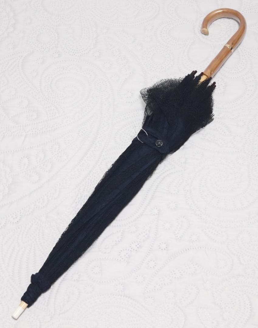 55,000円新品【前原光栄商店】希少! 皇室御用達リバーレース二重張り高級日傘