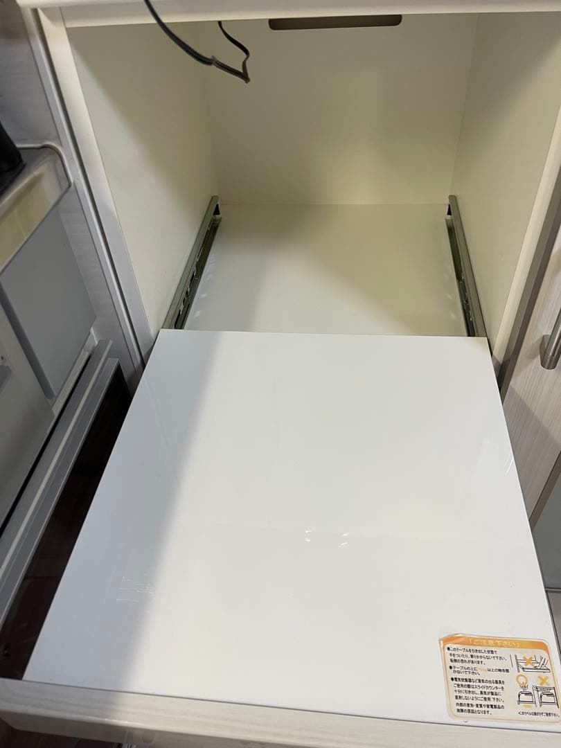 食器棚　ニトリ　Nポスティア90WH（ホワイト）