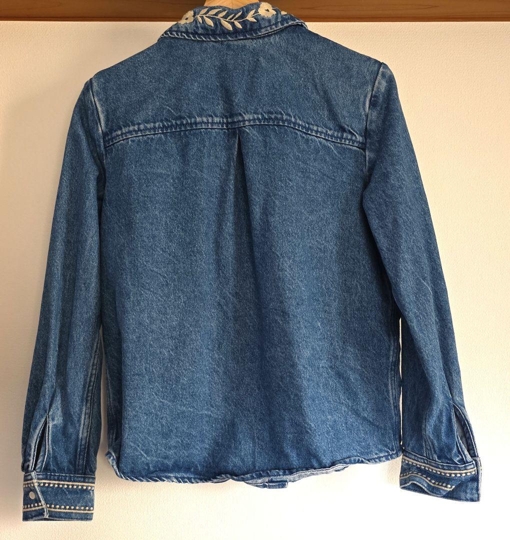 Sezane Tomboy shirt denim セザンヌのデニムシャツ 36