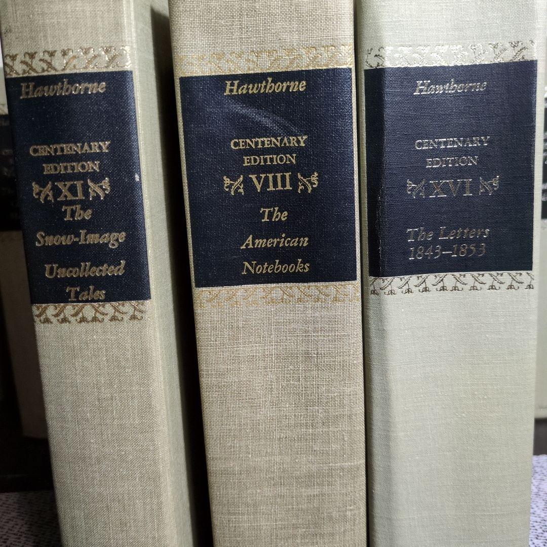 洋書 ホーソン全集 全23巻揃　Hawthorne