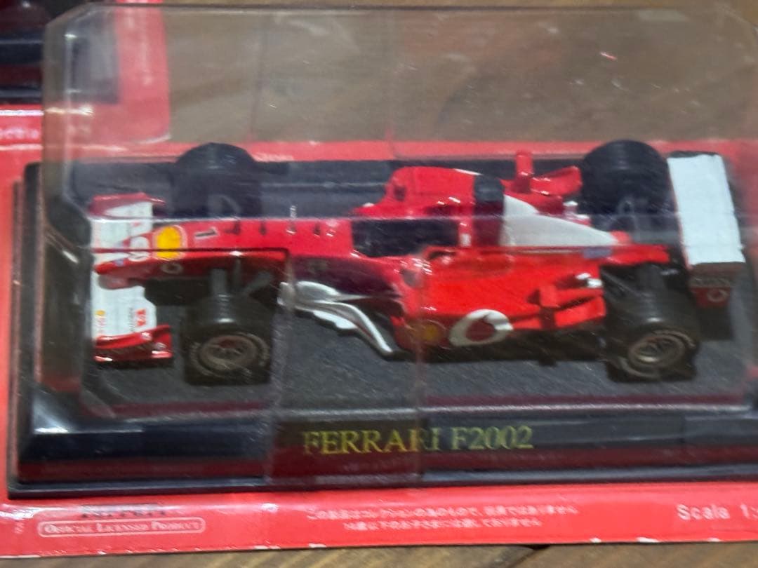 11日祝日10万円引　Ferrari F2002 ミニカー 8台セット