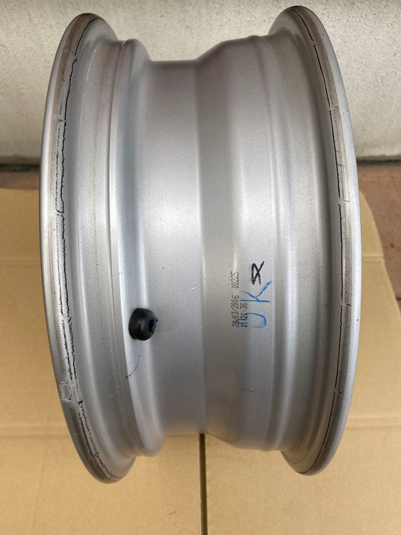 日産セレナC25純正15インチ 15×5.5JJシルバー 5スポーク ホイール