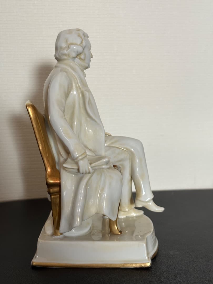 アンティーク磁器人形 【バッハ・ベートーベン・シューベルト 3大作曲家】