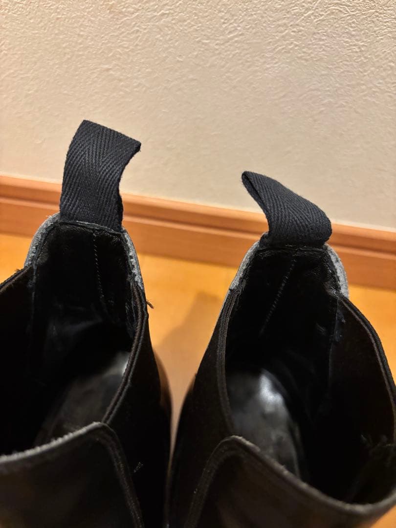 COMOLI × Sanders サイドゴアブーツ