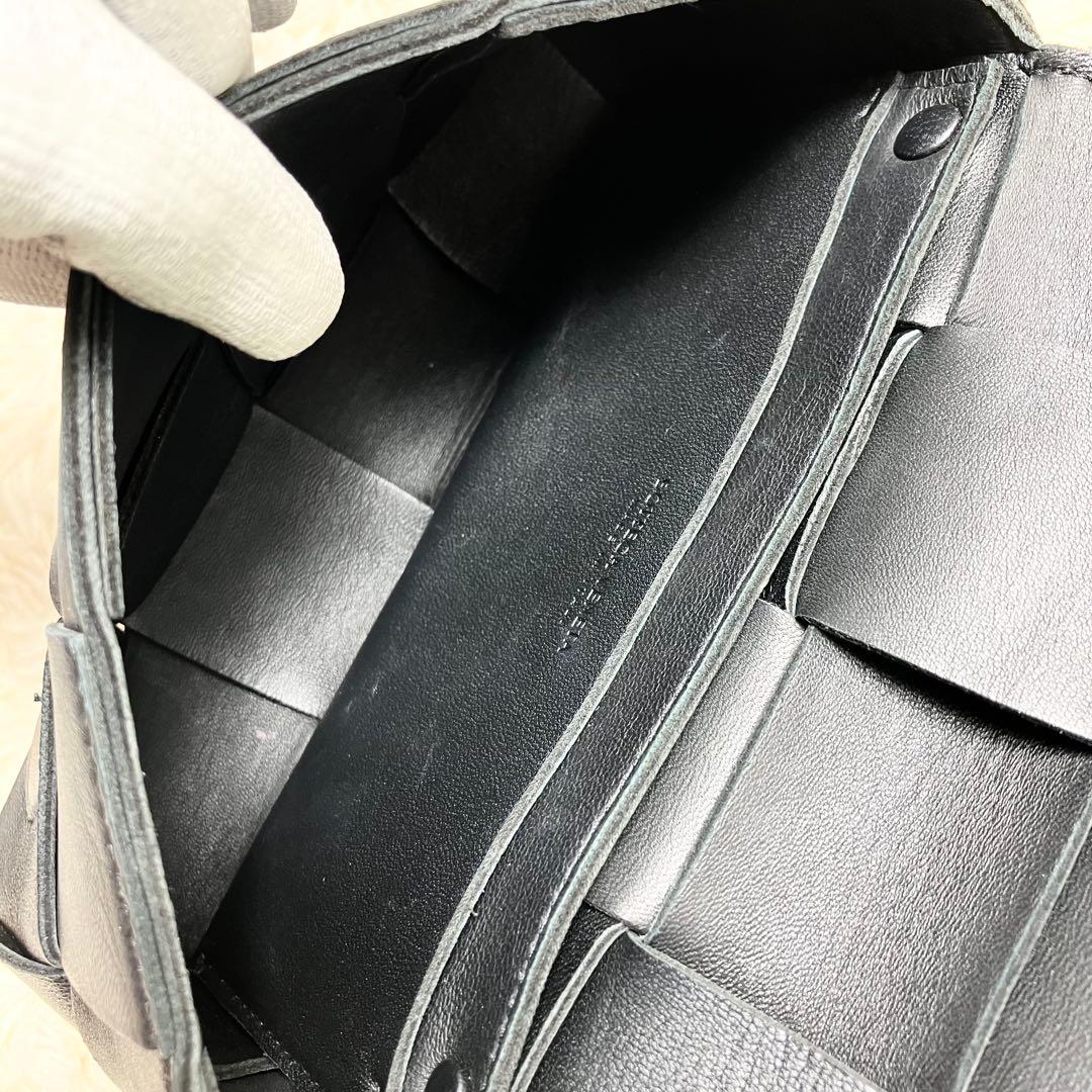 【美品】ボッテガヴェネタ＊ボディバッグ マキシイントレ カセット 現行IC搭載