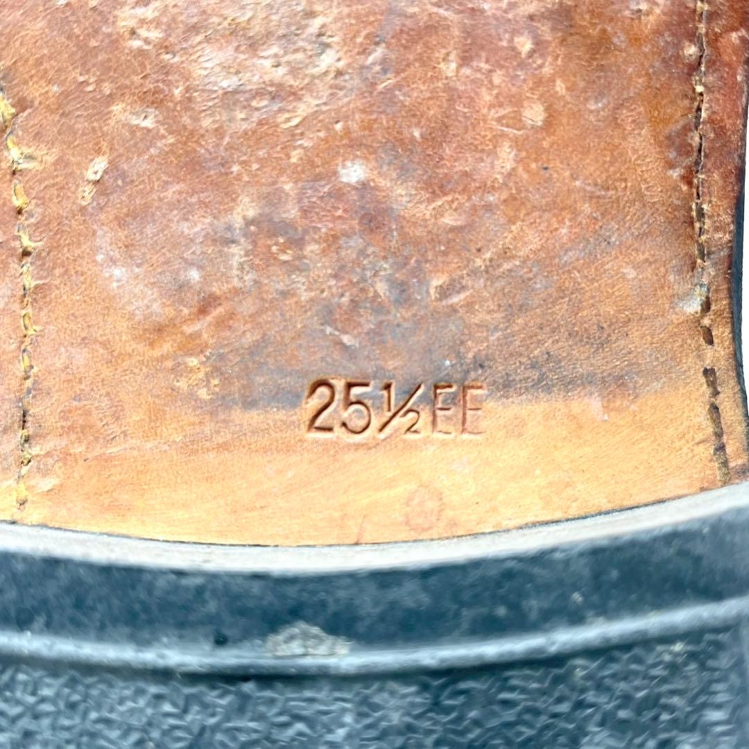 美品 リーガル ドレスビジネス 2236 シボ革 ブラック 25.5 Y1319