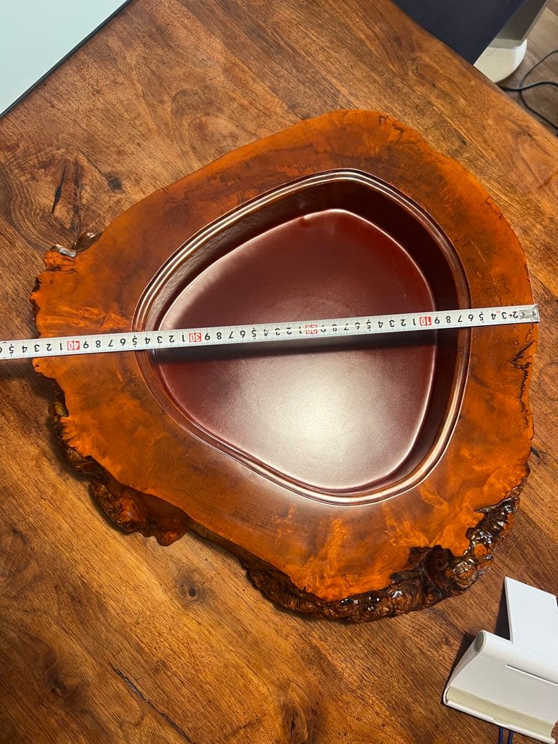 nenrin by takato 天然栃 凹型花台　1970’s