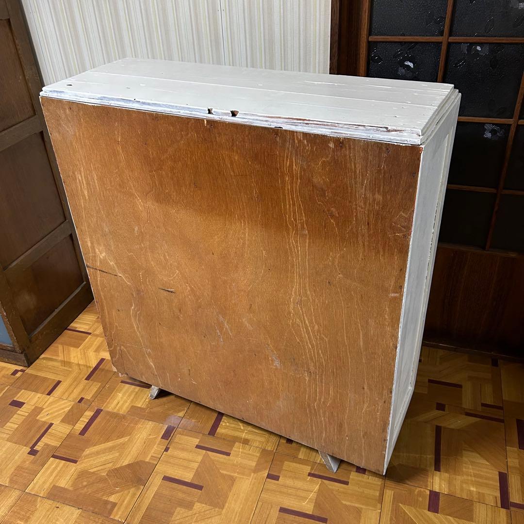 リペイント　古家具　戸棚