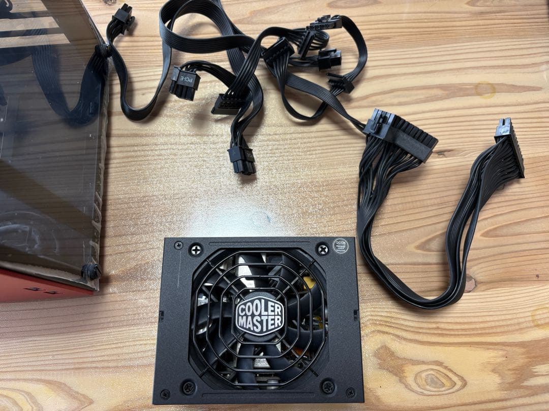 赤 ミニPCケース jonsbo t8 電源セット