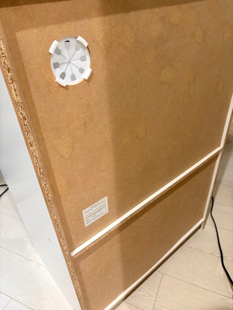 ニトリ　レンジ台(フォルムN RE9060 WH) 商品コード：8890943