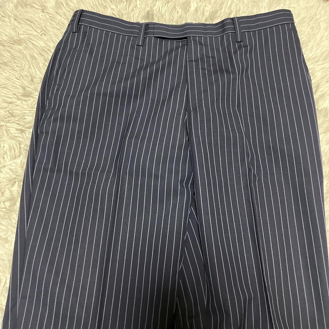 バーバリーブラックレーベル セットアップスーツ ネイビー ホースロゴ 38L