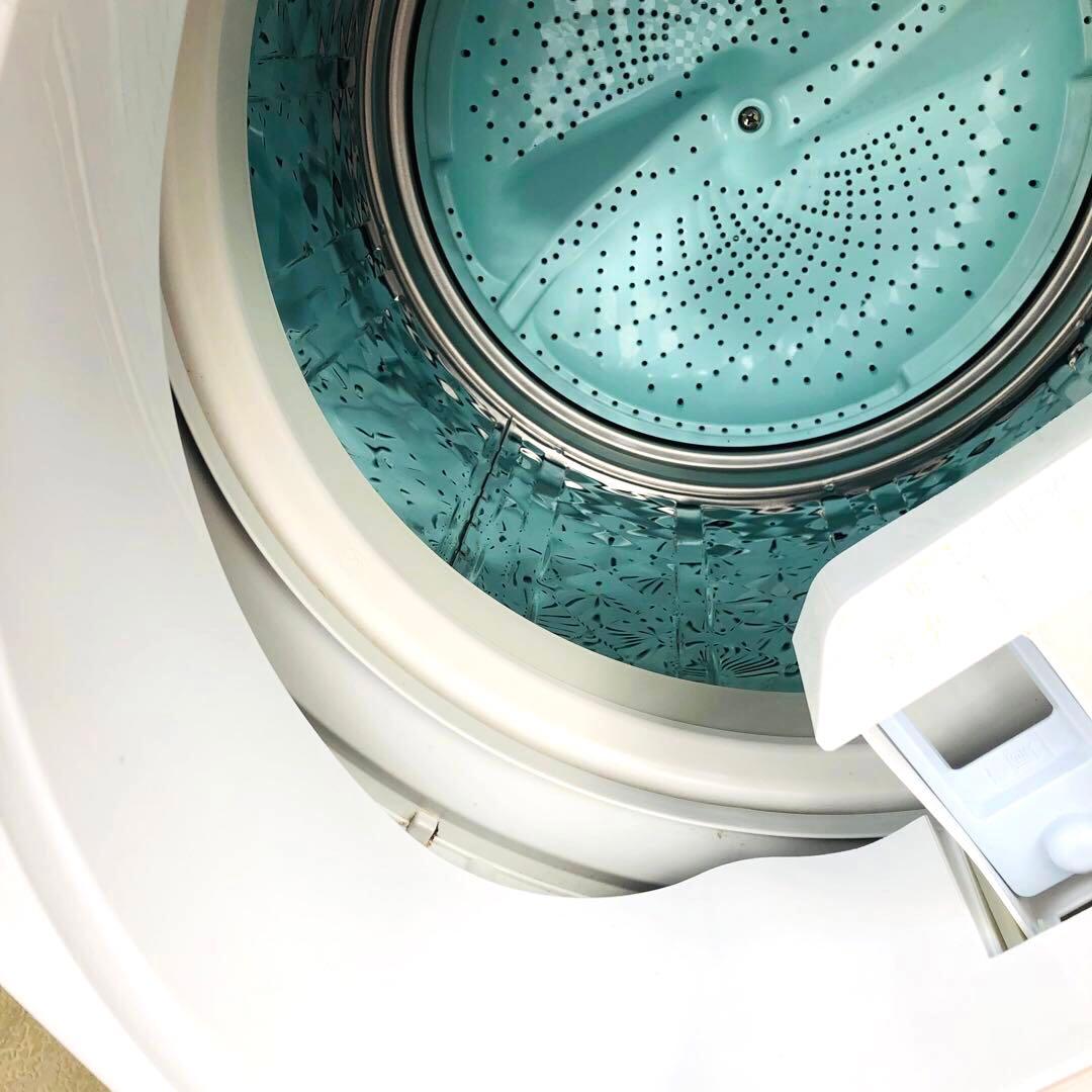 SHARP 全自動電気洗濯機 ES-GV80R-P 2015年製　掃除済み￼