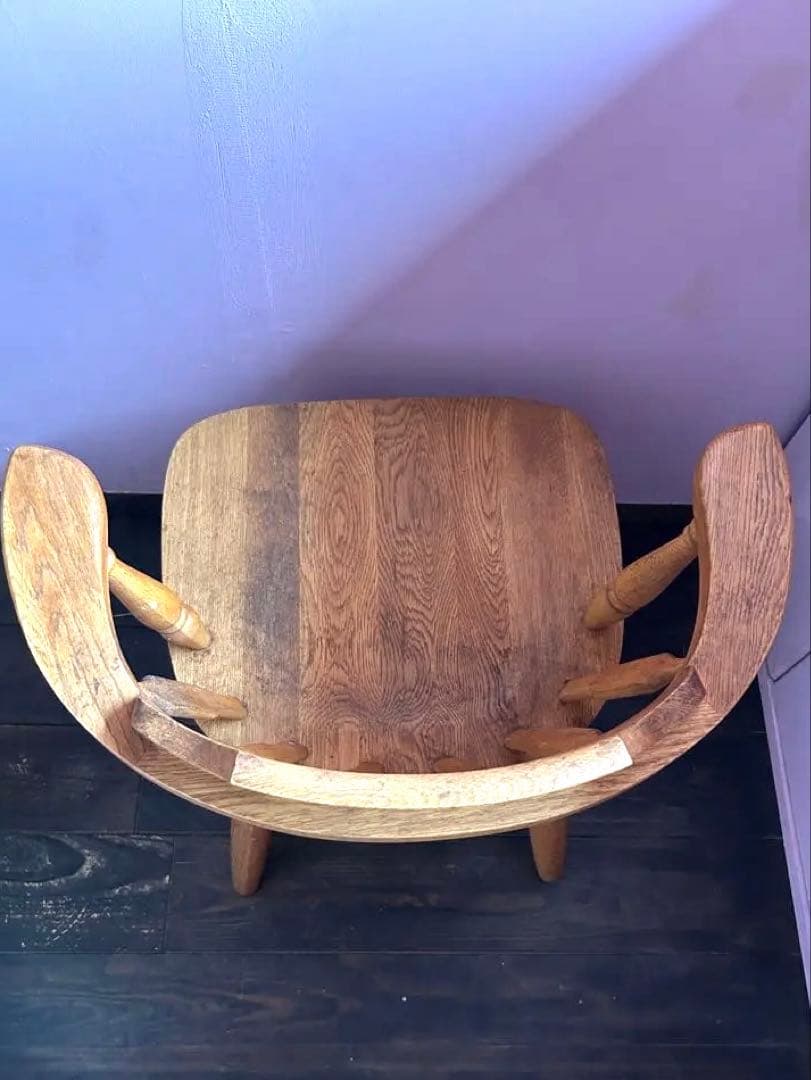 ゆうこ　アンティーク　イギリス　アームチェア　ダイニングチェア