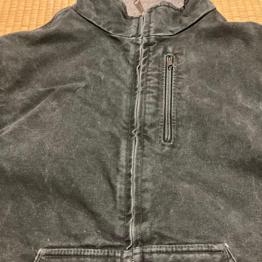 カーハート carhartt ベスト モスグリーン ダック ボア ロゼ