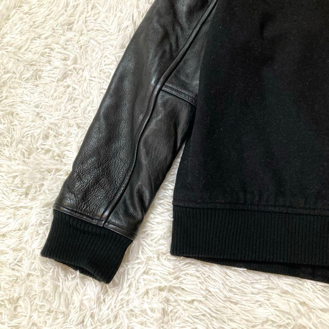 【コロンビア】 スタジャン　オニヒート カウレザー×メルトンウール