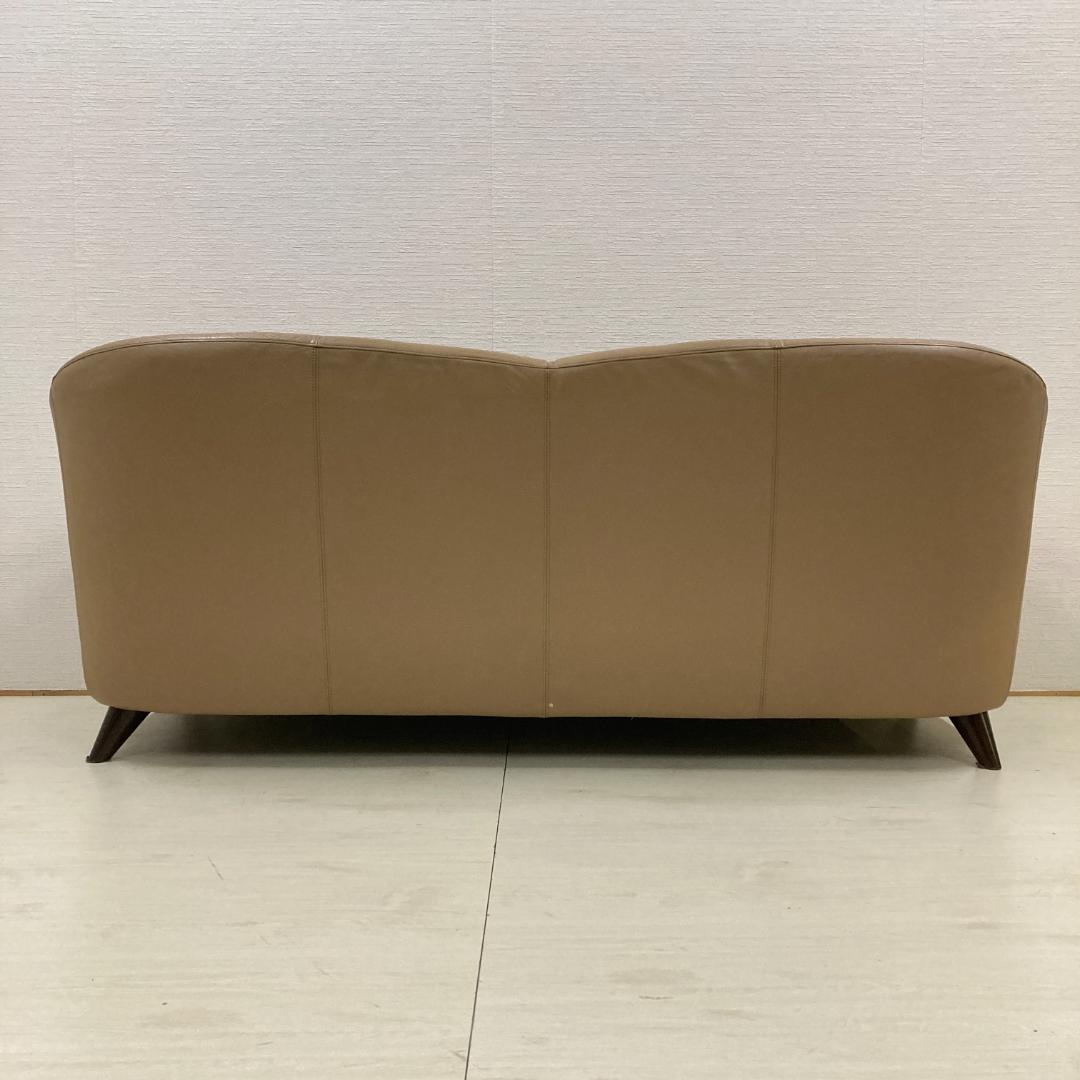 日本フクラ　LongLife　本革　３人掛けソファ　トリプルソファ