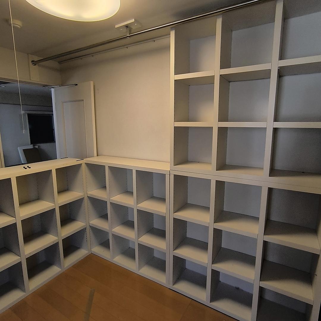 【2/20迄】110cm正方形 本棚 ナンバー① 3つ星素材 250サイズ送料込