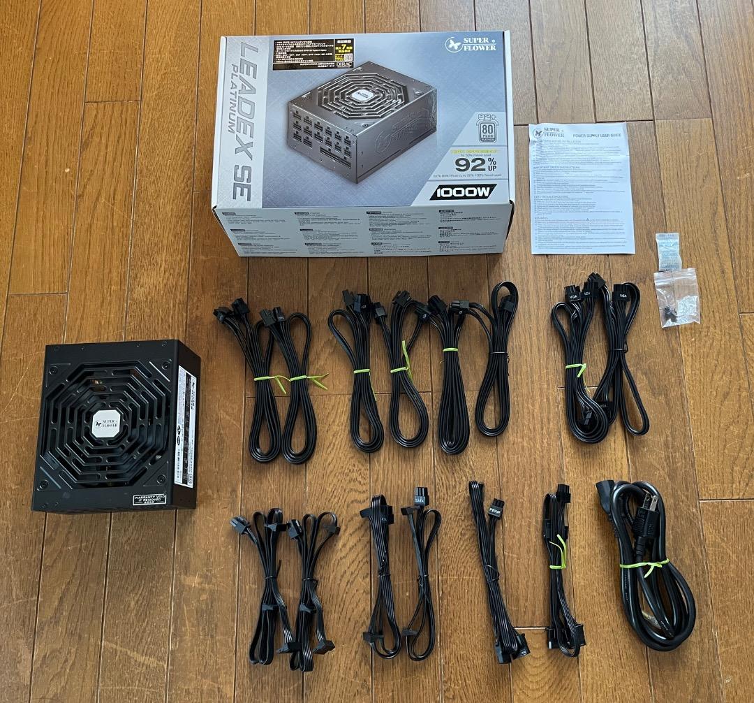 SUPER FLOWER LEADEX SE 1000W 電源ユニット　美品