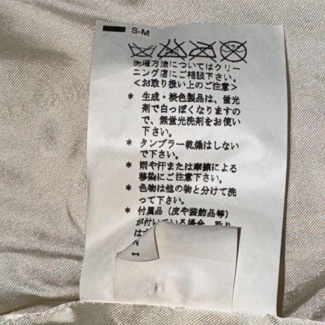 ドルチェ&ガッバーナ　ホワイト　ライダース　38 シープスキン