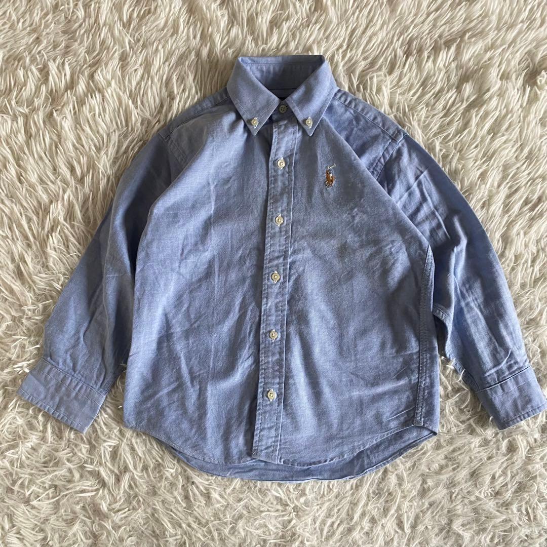 【美品】ラルフローレン　フォーマル4点セット　紺×ブラックウォッチ　120cm