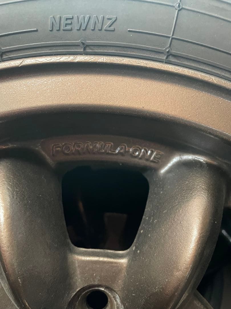 パナスポーツ ホイールガンメタ　13インチ 4穴　PCD114.3 タイヤ山あり