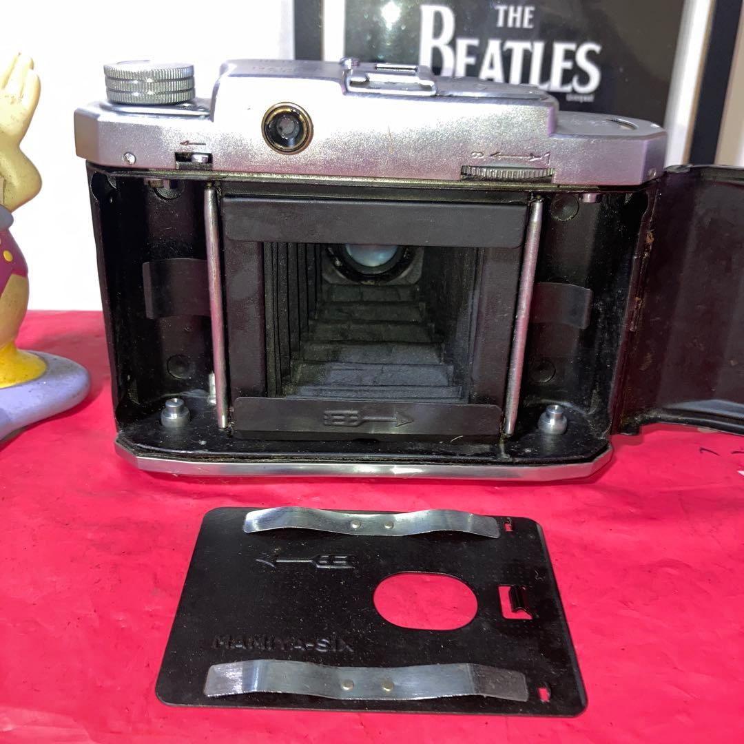 ヴィティージ蛇腹MAMIYA sixレンジファインダー中判カメラ 露出機能動完動