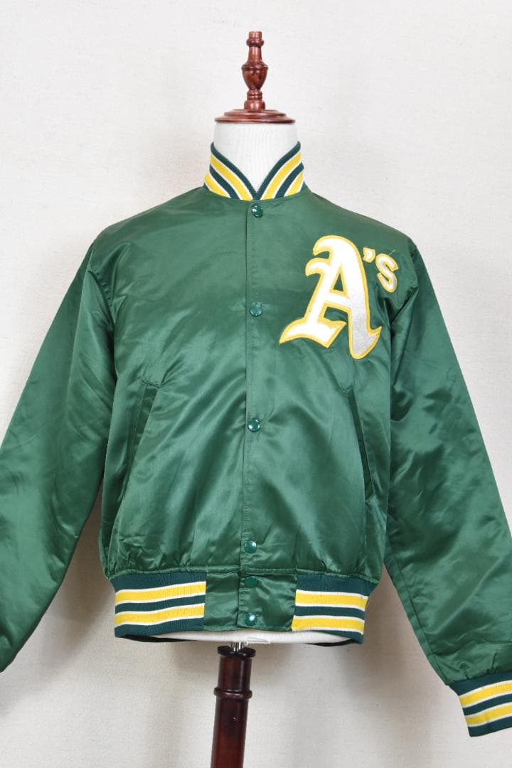 MLB 公式 スタジャン アスレチックス USA製17252 Athletics