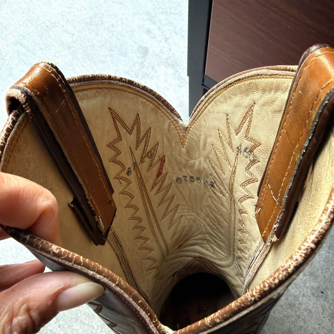 Tony Lama 786 ヴィンテージ 7C USA製 70s 80s