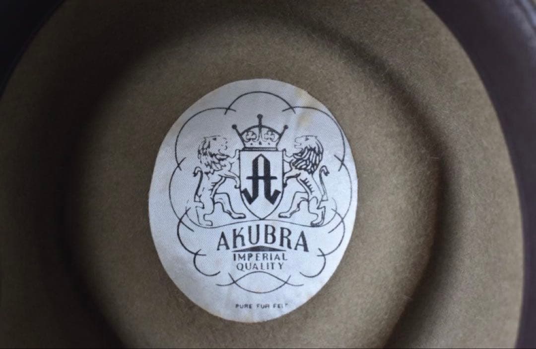 AKUBRA／ヴィンテージ／ラビットファー／テンガロンハット／オーストラリア製