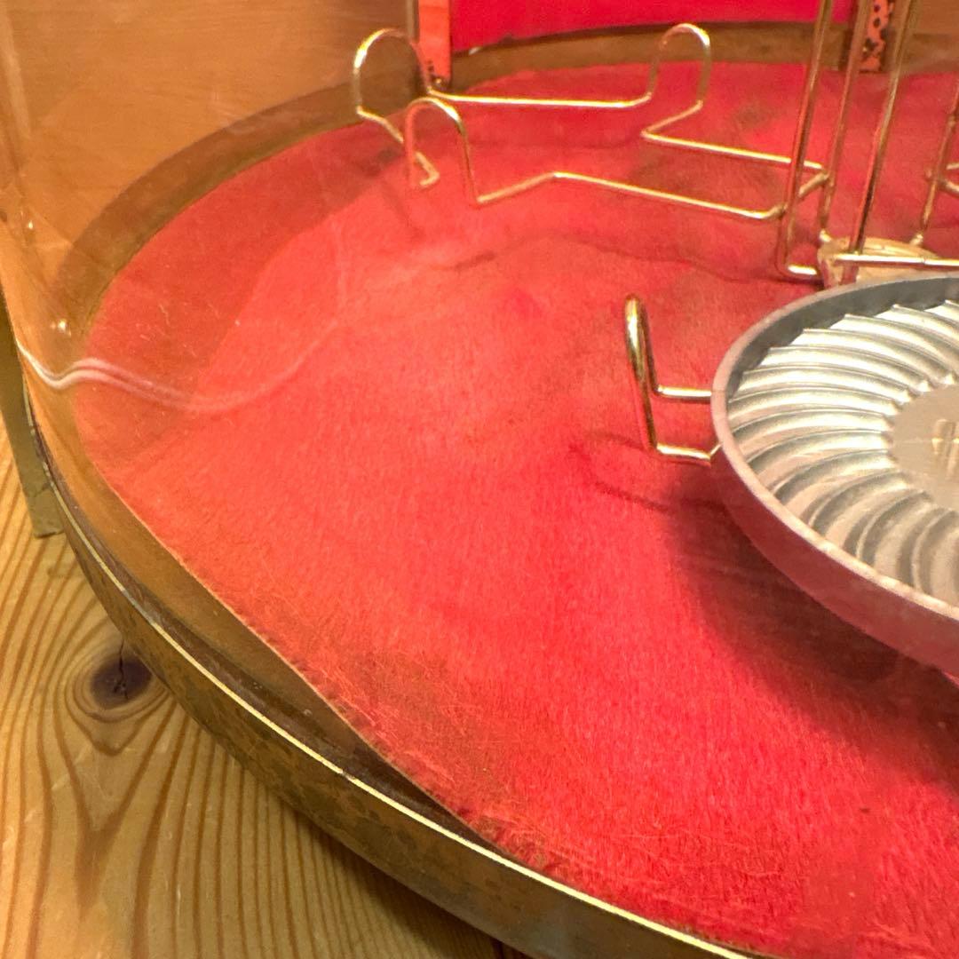 60s　TIMEX　回転　ショーケース　ディスプレイ　アメトイ　ファイヤーキング