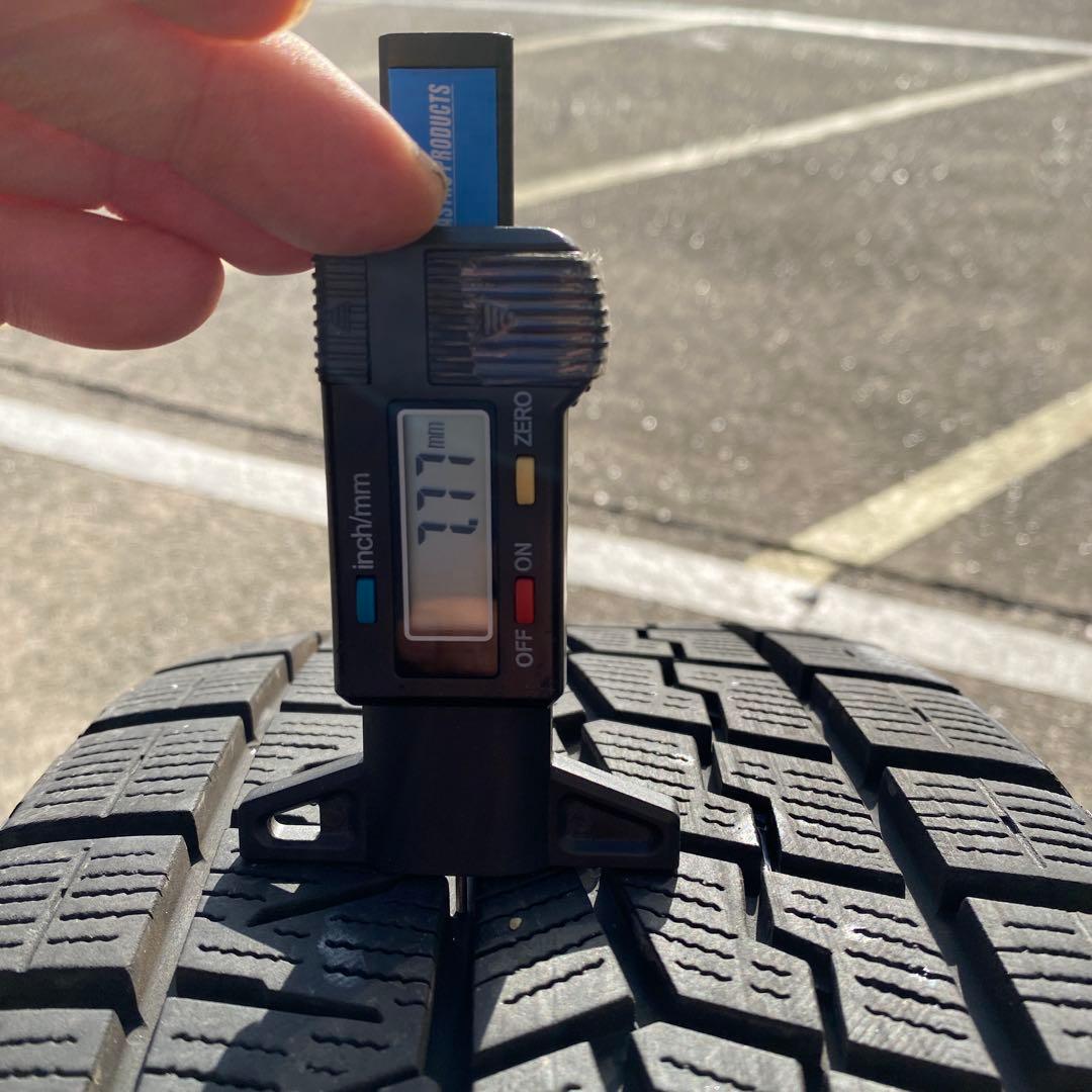 ◇中古溝有りヨコハマ215/60R17+トヨタ平座用ホイールスタッドレスセット