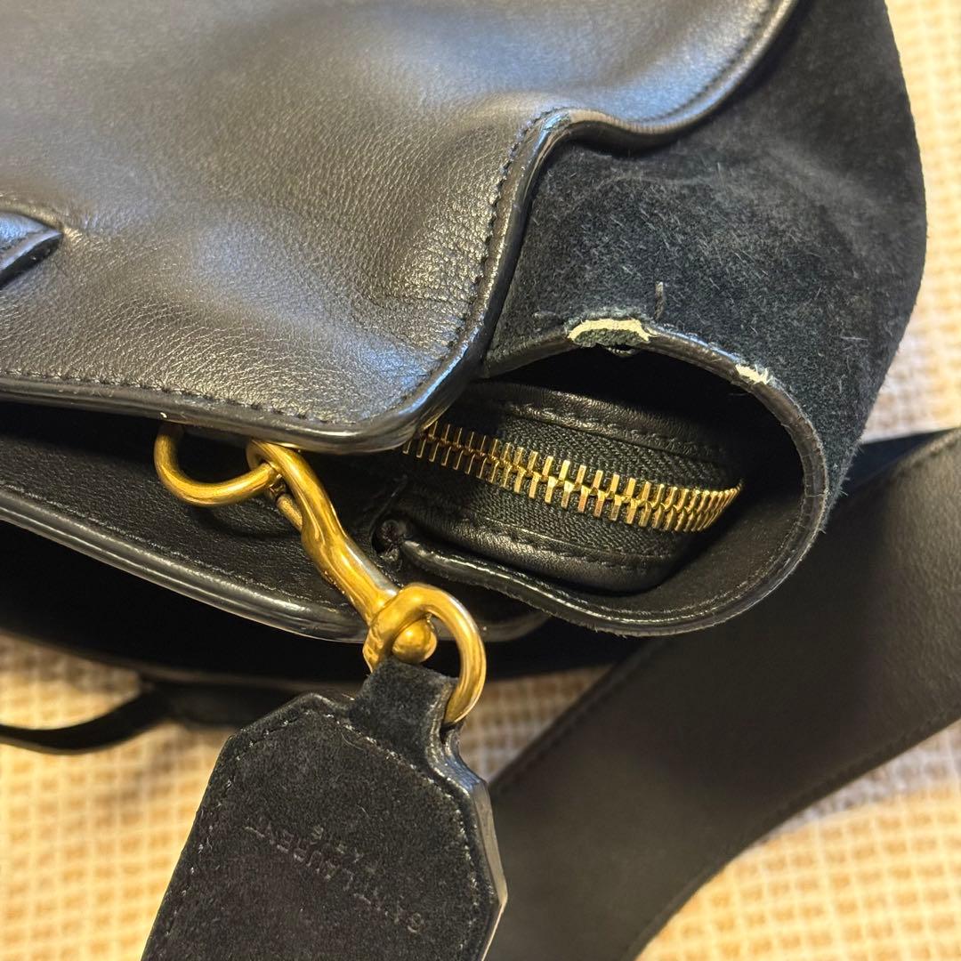 SAINT LAURENT サンローラン ダウンタウンカバス ショルダーバッグ