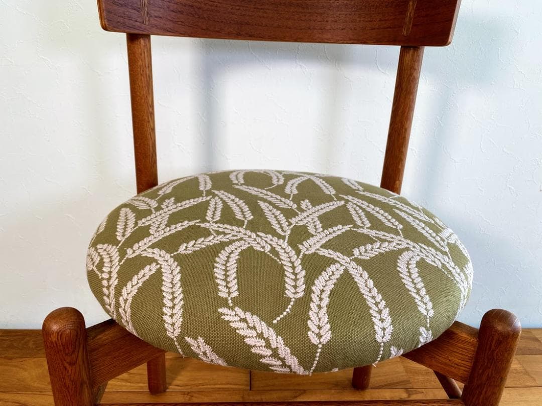 最終 希少 70s 山口木材工芸 チーク×オーク ヴィンテージチェア 仕上済 ①