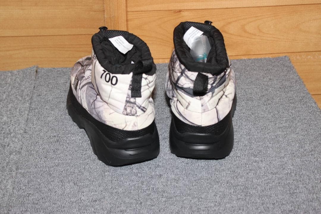 27㎝　ノースフェイス　700ヌプシブーティーショート迷彩カモフラスノーブーツ