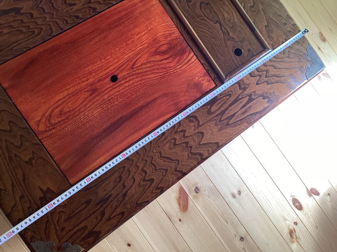 アンティーク　座卓　囲炉火鉢　関西火鉢　古民家家具