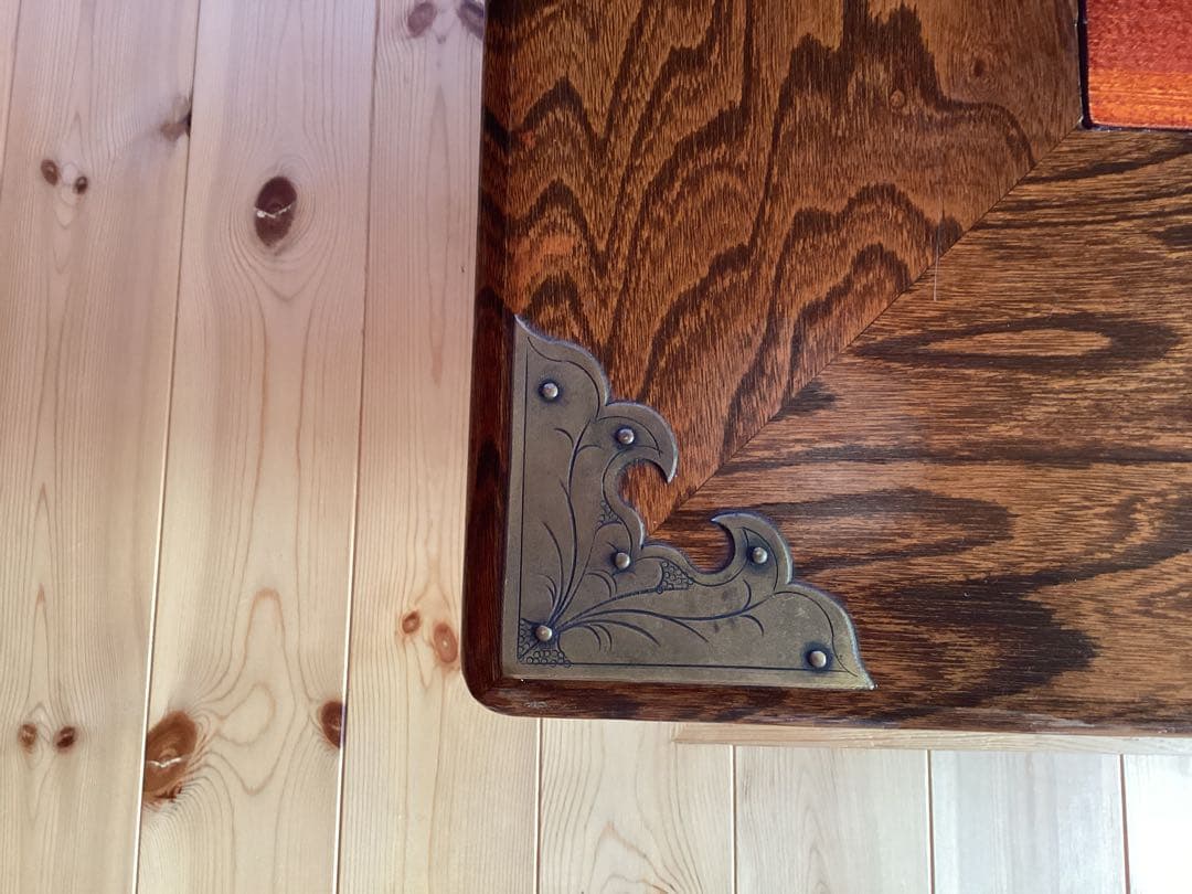 アンティーク　座卓　囲炉火鉢　関西火鉢　古民家家具