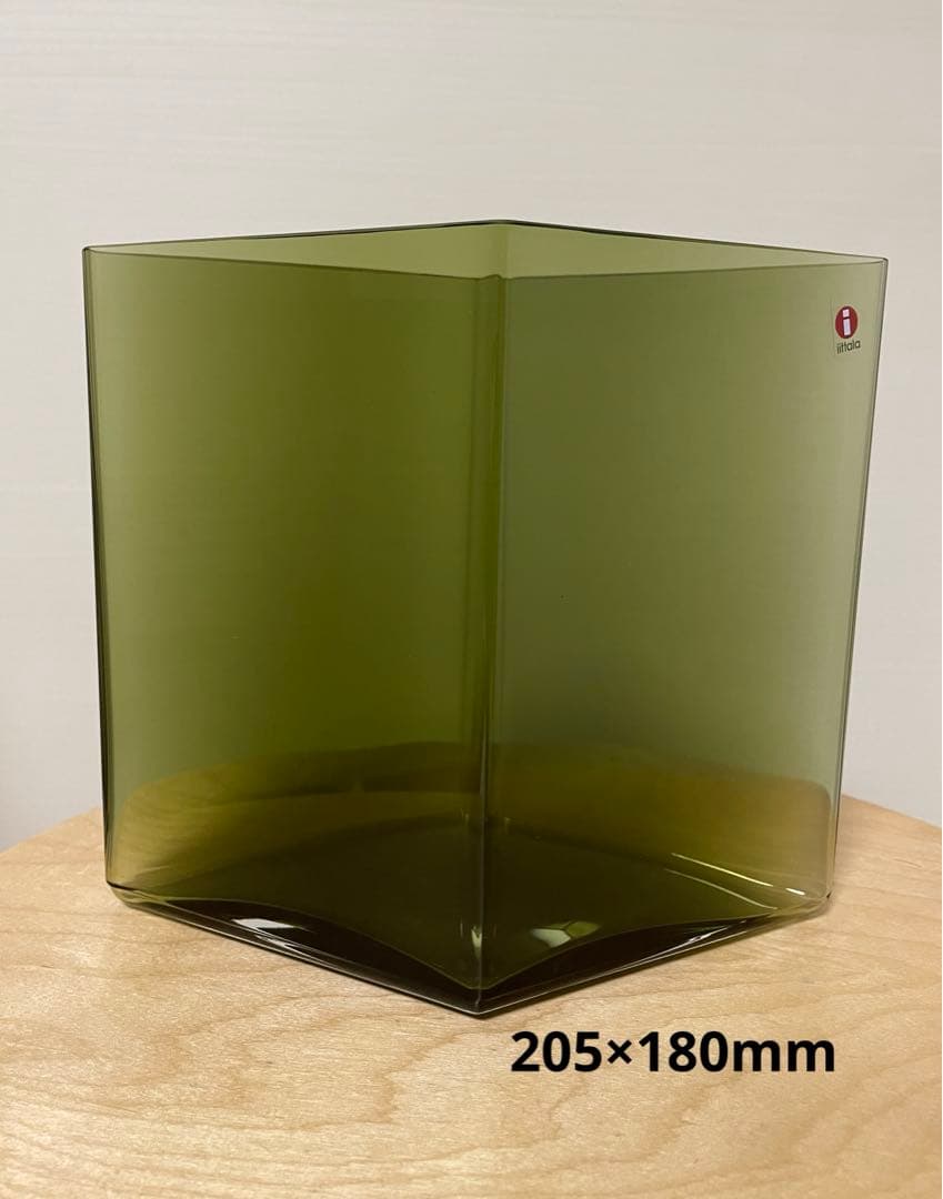 【新品】イッタラ  ルーツ フラワーベース モスグリーン