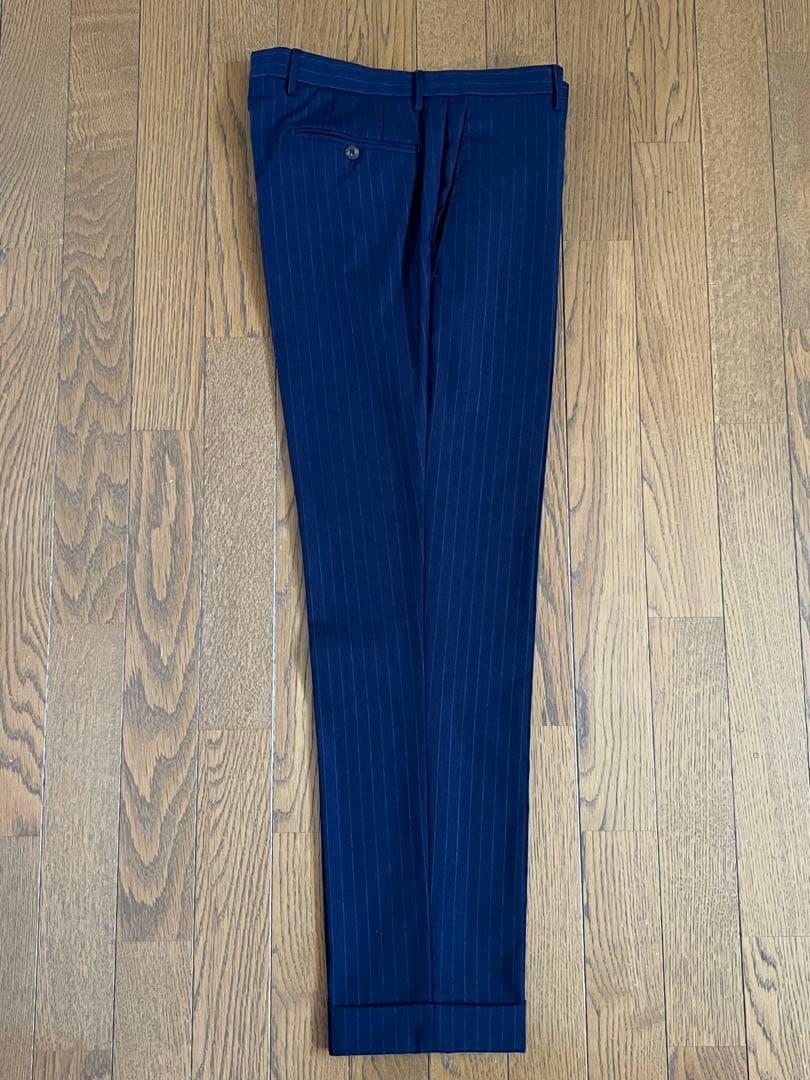 BOGLIOLI ボリオリ K.JACKET ネイビー チョークストライプスーツ